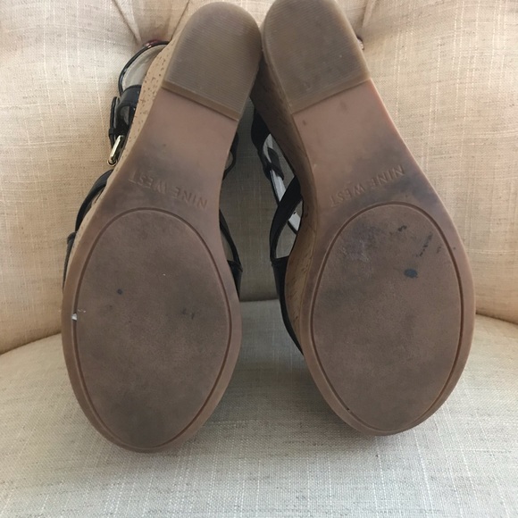 Nine West Cork Wedge - Picture 4 of 5